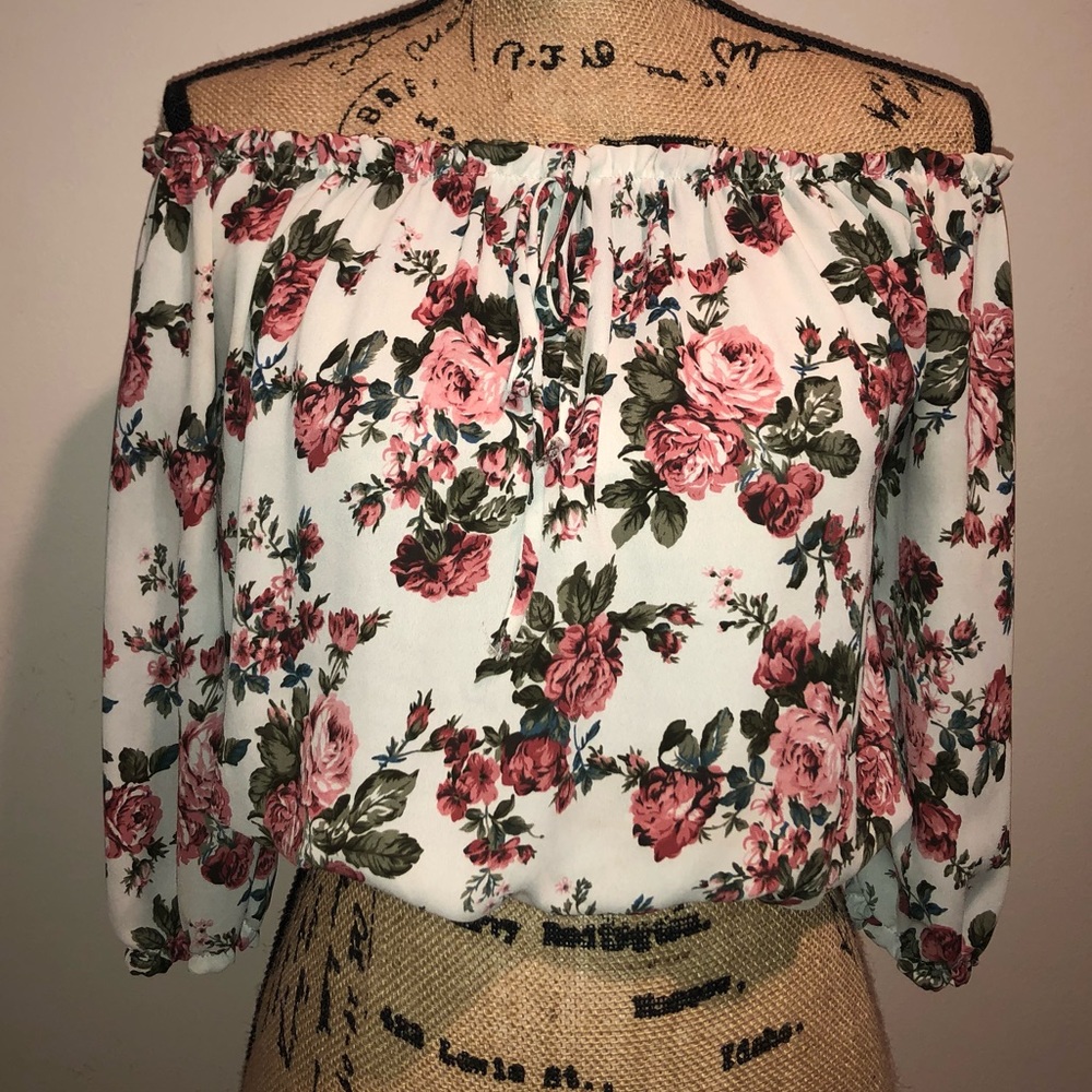 Off the shoulder top